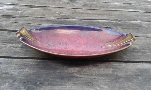 Beautiful Art Deco Rouge Royale Carlton Ware Dish Platter 23cm x 12cm