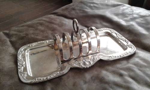 Silver Plated Toast Rack 25cm x 13cm