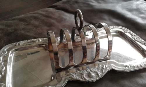 Silver Plated Toast Rack 25cm x 13cm