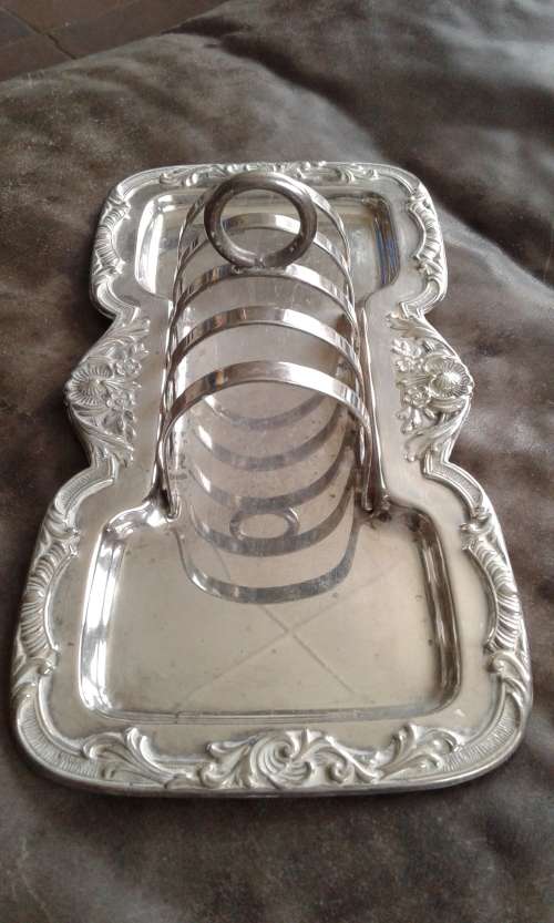 Silver Plated Toast Rack 25cm x 13cm