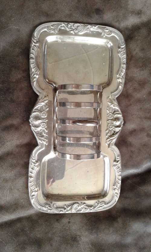 Silver Plated Toast Rack 25cm x 13cm