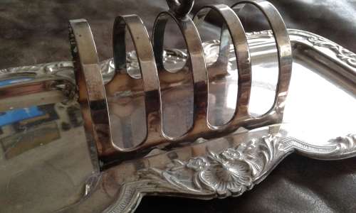 Silver Plated Toast Rack 25cm x 13cm