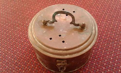 Antique Brass Box