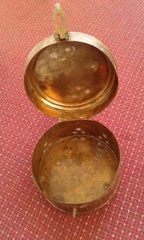 Antique Brass Box