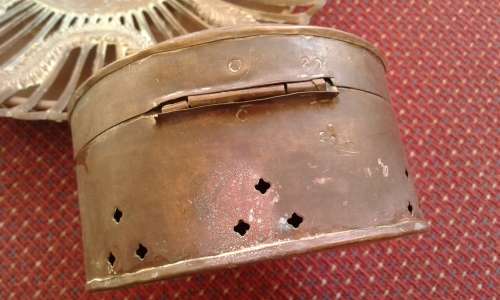 Antique Brass Box