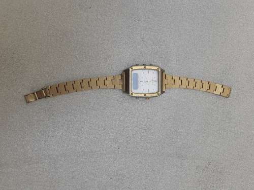 Vintage Rare BULOVA Caravelle Quartz Chronograph Mens Watch 1960s Original Wrist Band Not Tested