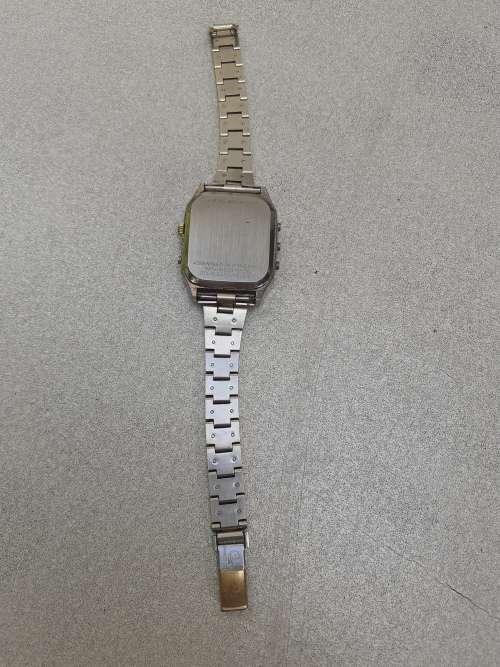 Vintage Rare BULOVA Caravelle Quartz Chronograph Mens Watch 1960s Original Wrist Band Not Tested