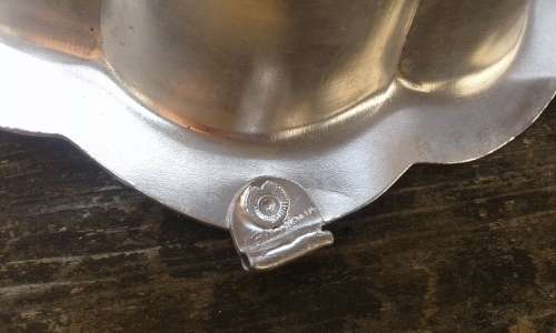 Vintage Large Lobster Crayfish Aluminium Pate Jelly Mould