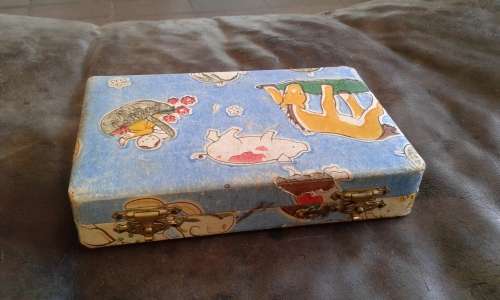 Beautiful Vintage Silverplated Spoon Food Scraper Christening Set Made In England