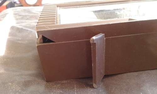 Rare Vintage Bakelite Japan Rhythm Alarm 2 Jewel Music Box Clock No.5119