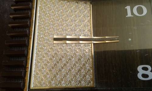 Rare Vintage Bakelite Japan Rhythm Alarm 2 Jewel Music Box Clock No.5119