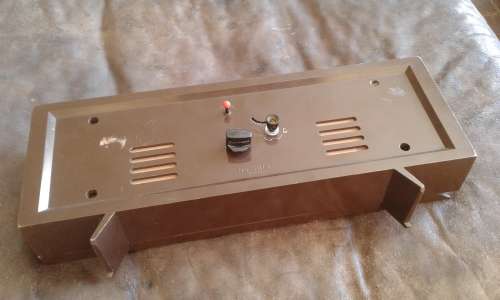 Rare Vintage Bakelite Japan Rhythm Alarm 2 Jewel Music Box Clock No.5119