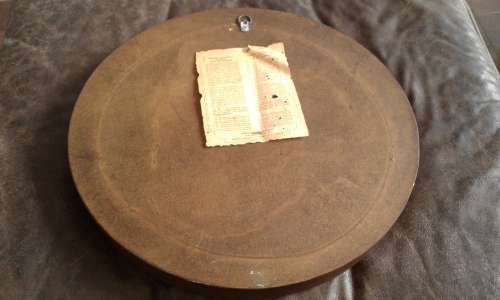 Vintage Large 1970s Karl Rothammer Wooden Owl Wall Carving Made In Canada 36cm Diameter