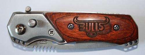 Bulls Laser Engraved Pocket Knife