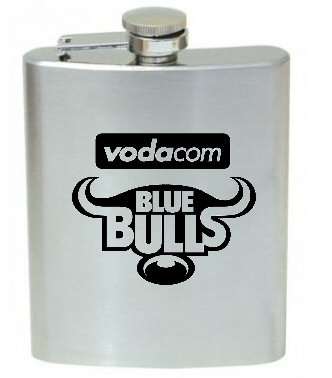 Blue Bulls Hip Flask