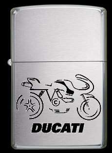 Ducati Zippo Style Oil Lighter