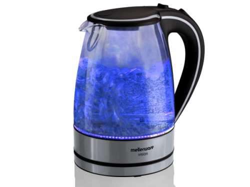 Mellerware 1.7 Litre Vision 2 Cordless Glass Kettle
