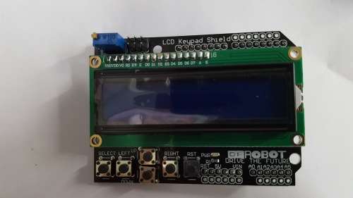 ARDUINO KEYPAD SHEILD 1602 LCD WITH 6 X BUTTONS