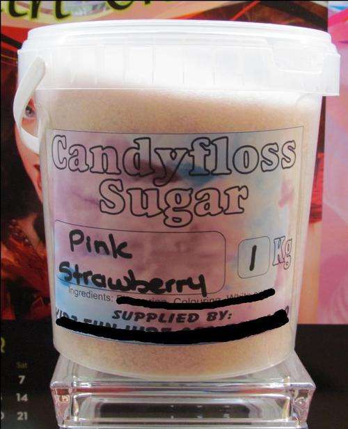 Candy floss Sugar