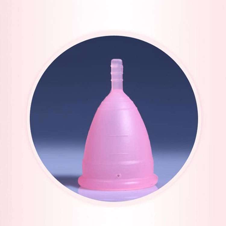 Medical Grade Silicone Menstrual Cup for Women Feminine Hygiene Product (L)