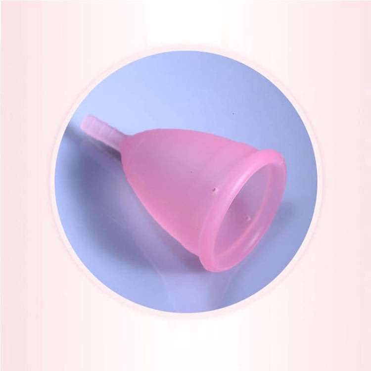 Medical Grade Silicone Menstrual Cup for Women Feminine Hygiene Product (L)