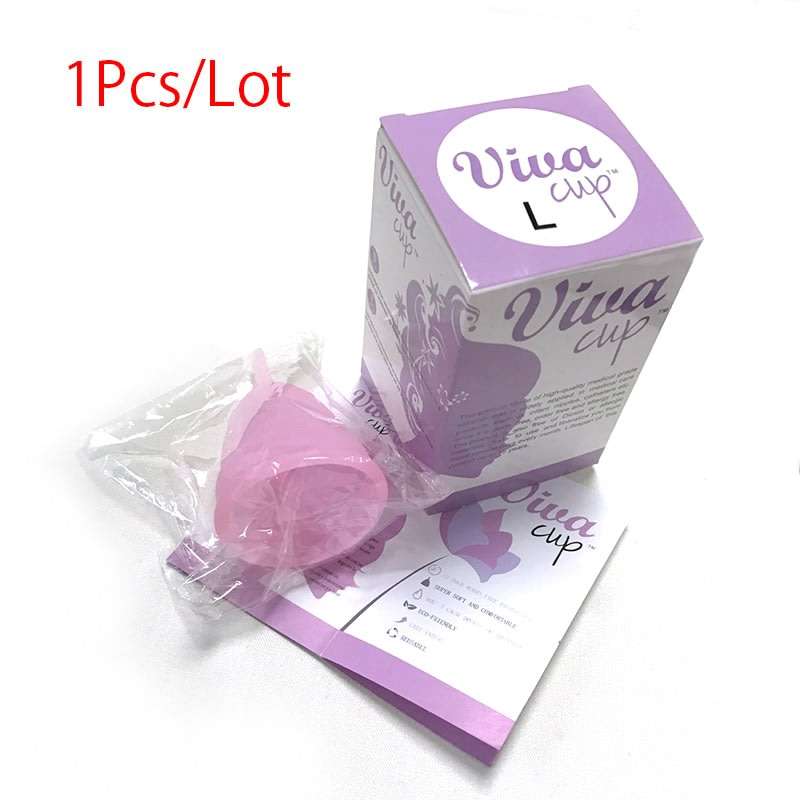 Medical Grade Silicone Menstrual Cup for Women Feminine Hygiene Product (L)