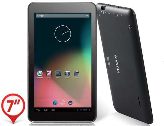 7.0" Capacitive LCD Touch 800x480, Android 4.2.2, Dual Core, 1.2GHz Tablet PC, 4GB Wi-Fi, Camera