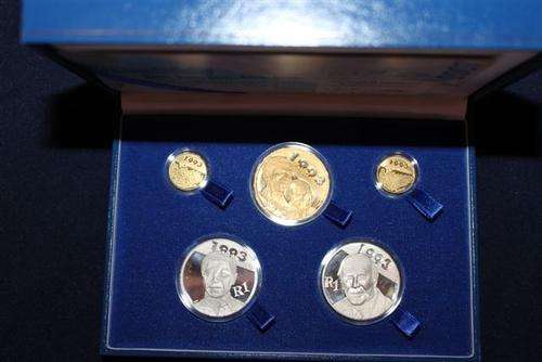 Mandela De Klerk 5 Coin Protea Proof Set