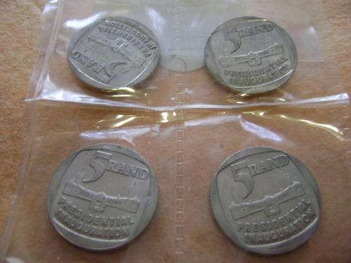 4 X 1994 South Africa R5 Presidential Inauguration