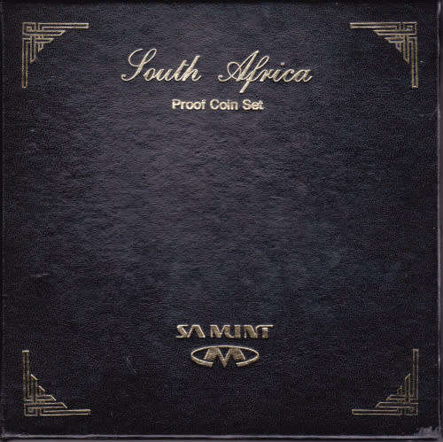 2000 R S A proofset with old coat of arms in SA mint box and capsule Only 3703 minted