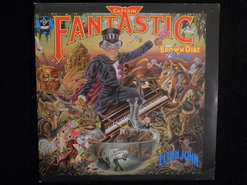 ELTON JOHN - CAPTAIN FANTASTIC AND THE BROWN DIRT COWBOY - VINYL LP