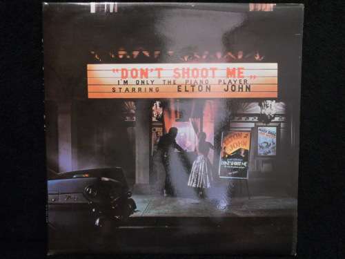 ELTON JOHN - DON'T SHOOT ME, I'M ONLY THE PIANO PLAYER - VINYL LP