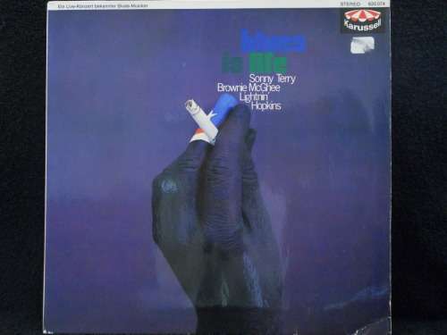SONNY TERRY & BROWNIE McGHEE / LIGHTNIN' HOPKINS - BLUES IS LIFE - VINYL LP