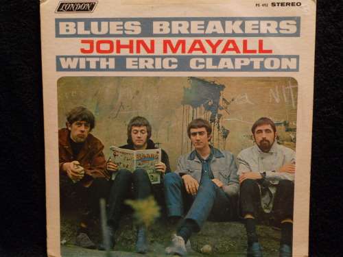 JOHN MAYAL WITH ERIC CLAPTON - BLUESBREAKERS - VINYL LP