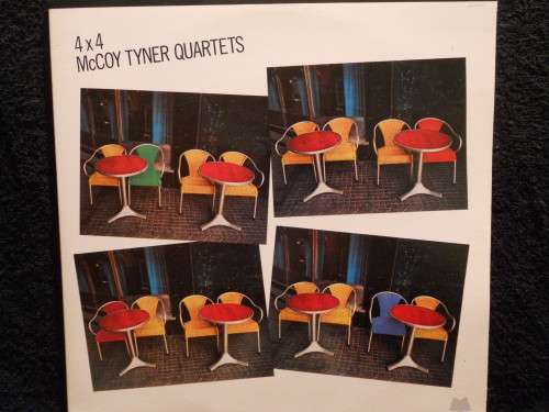 McCOY TYNER QUARTETS - 4 X 4 - 2 x VINYL LP