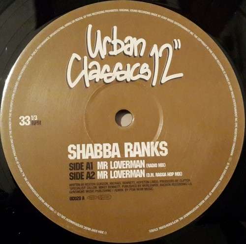 SHABBA RANKS - MR LOVERMAN - 12" VINYL