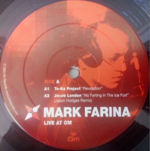 MARK FARINA - LIVE AT OM - 12" VINYL (DISK 1 ONLY, NO SLEEVE)