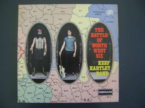 KEEF HARTLEY BAND - THE BATTLE OF NORTH WEST SIX - VINYL LP