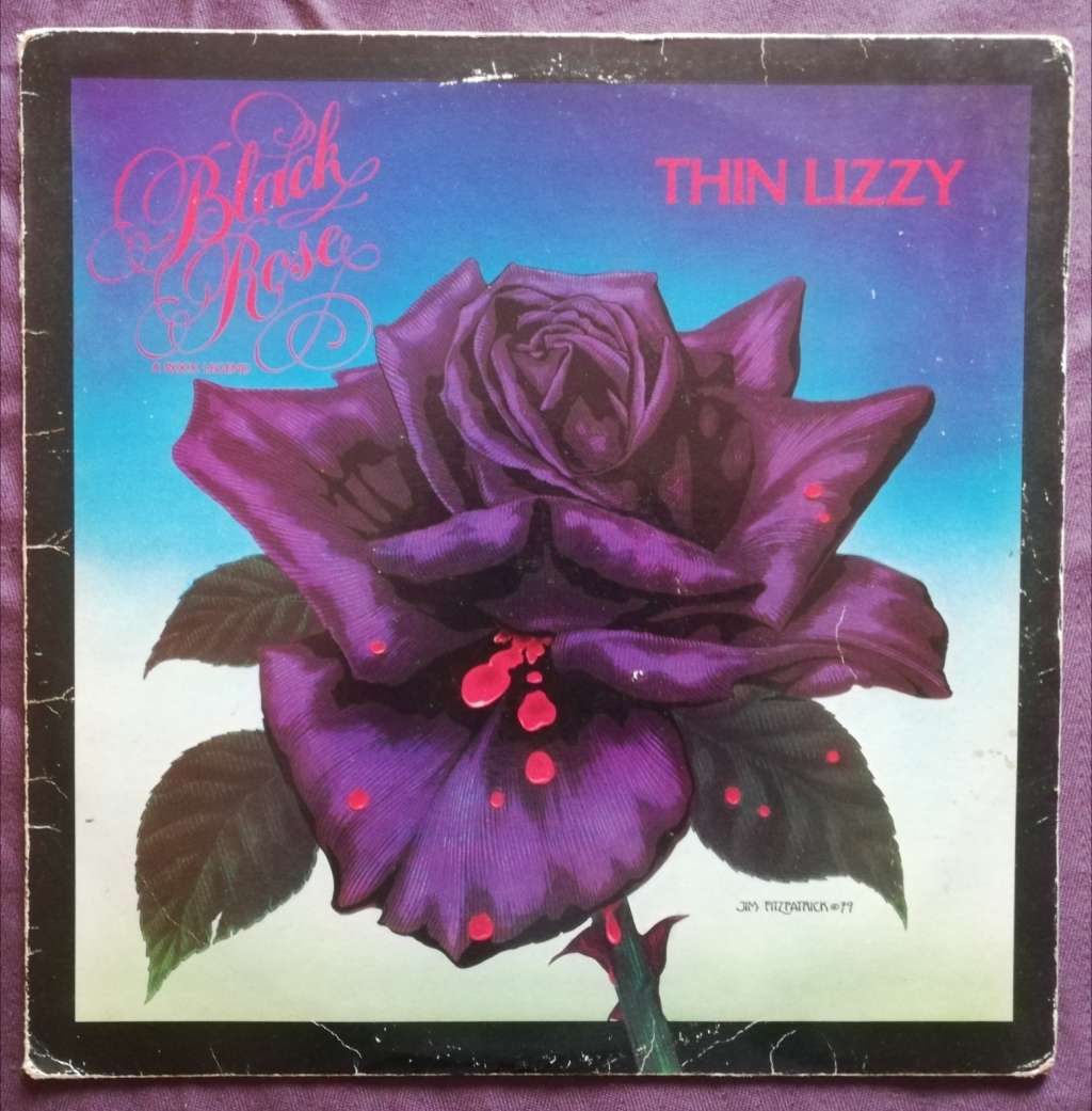 THIN LIZZY - BLACK ROSE - A ROCK LEGEND - VINYL LP