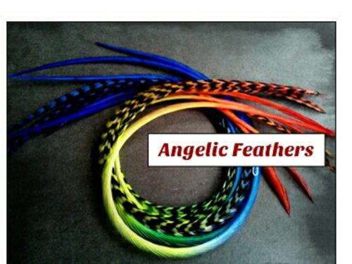 OMBRE FADES - TYE DYE FEATHER HAIR EXTENSIONS