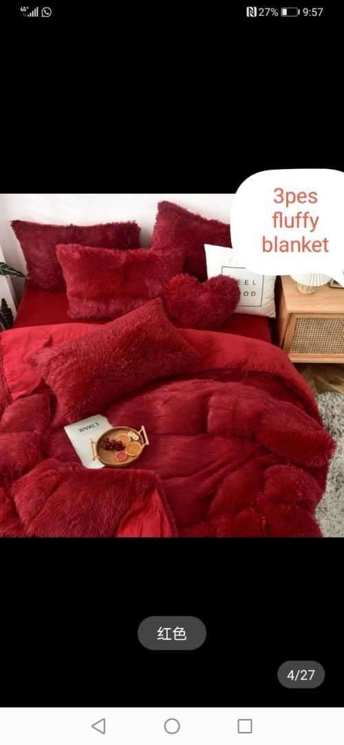 Fluffy duvet