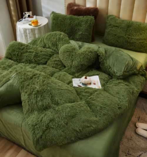 fluffy comforters