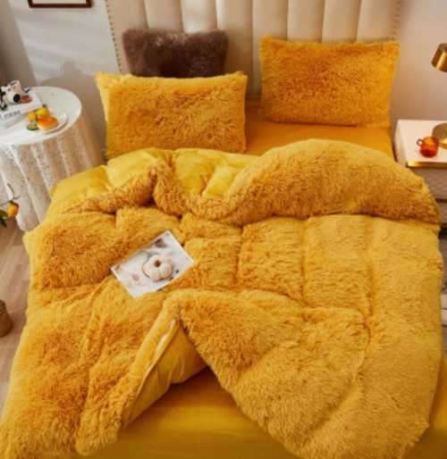 fluffy comforters