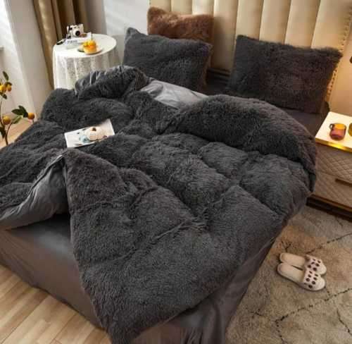 fluffy comforters