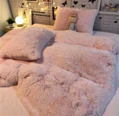 fluffy comforters