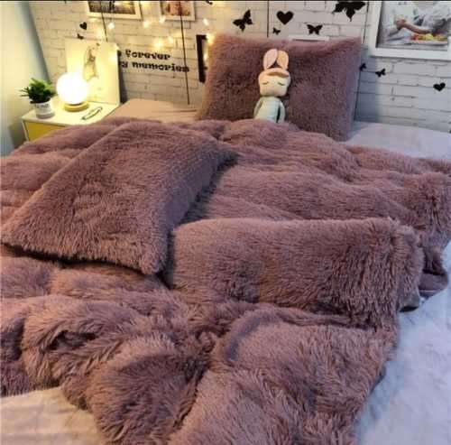 fluffy comforters