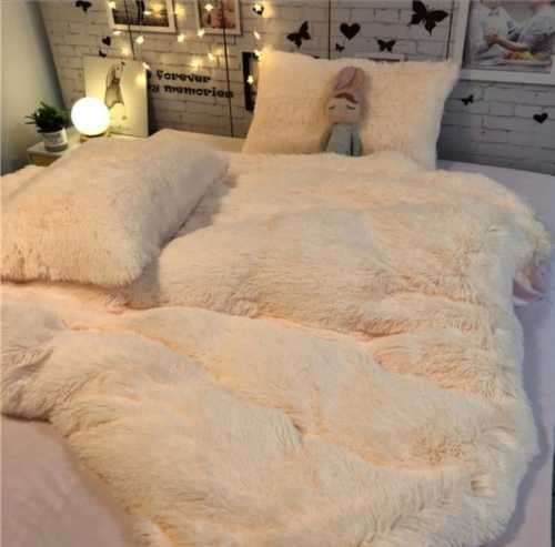fluffy comforters