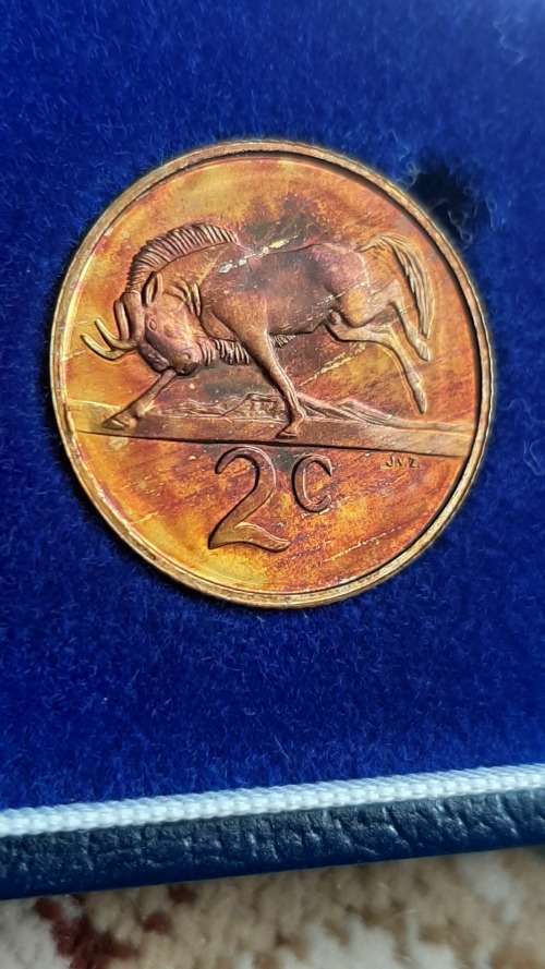 1986 RSA Short Proof Set 2 x Silver R1