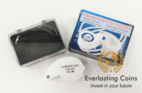 LED Jewelry Magnifier 40X