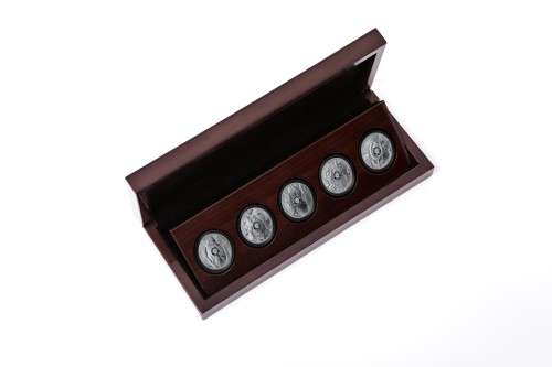 2021 Prestige Proof Big 5 Silver coin set (SEALED 5 x 1oz Silver coins) Only 300 Sets were made